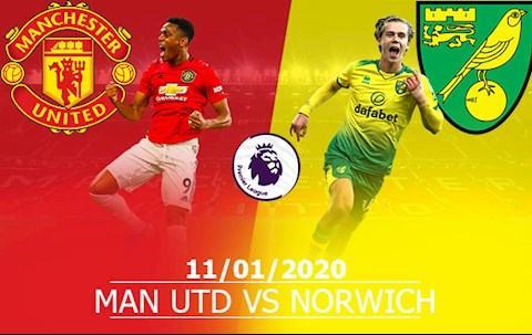 22h00 ngày 11/01, MU vs Norwich: Quỷ đỏ trút giận!