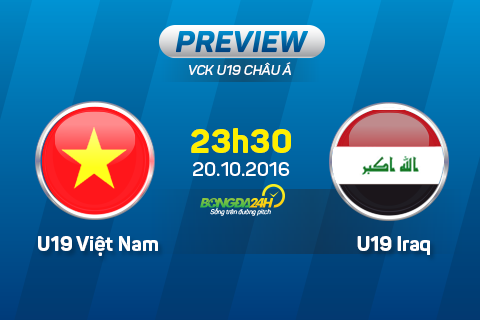 23h30 20/10, U19 Việt Nam vs U19 Iraq: Chìa khóa nằm ở tinh thần