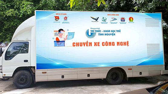 “Chuyến xe công nghệ” chở tri thức đến cộng đồng