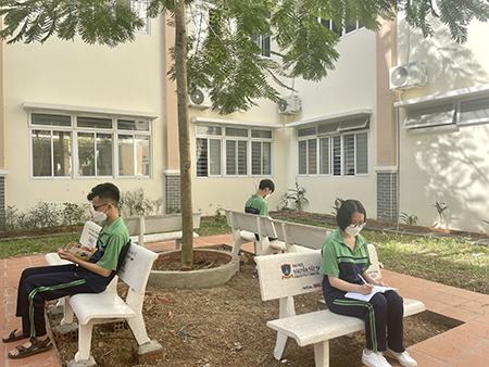 Môi trường học đường xanh: “Liệu pháp tinh thần” cho học sinh