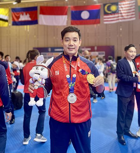 Thầy trò “đóng góp” huy chương vàng trong SEA Games 32