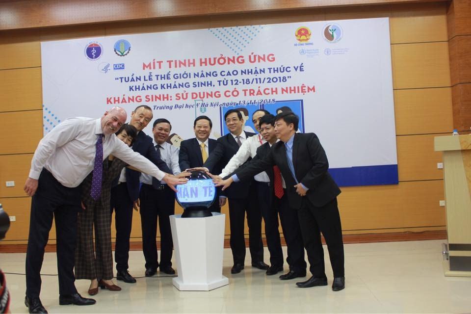 Kêu gọi người dân sử dụng kháng sinh có trách nhiệm