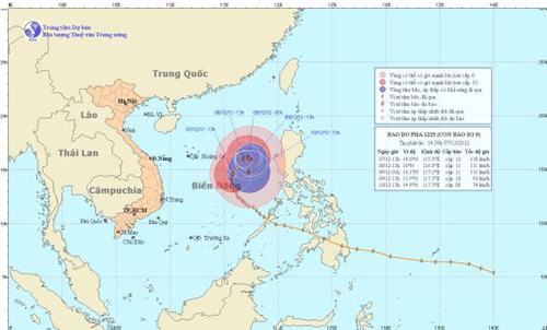 282 tàu, thuyền đang ở khu vực Trường Sa và Hoàng Sa