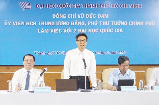 ĐH Quốc gia TP.HCM kiến nghị thành lập 2 trường ĐH mới