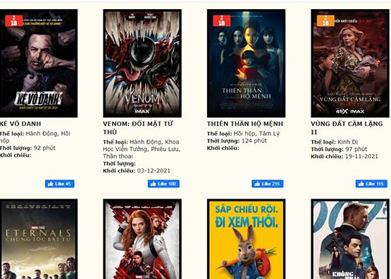 Nhiều bộ phim chuẩn bị ra rạp