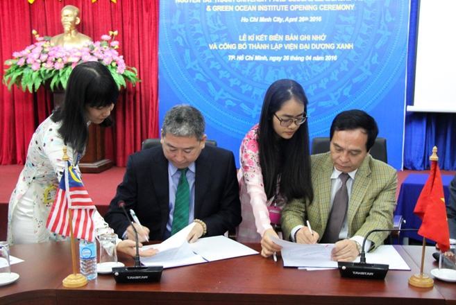 Trường ĐH Nguyễn Tất Thành ra mắt Viện Đại Dương Xanh