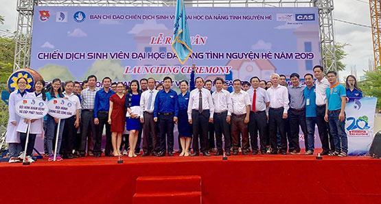 ĐH Đà Nẵng ra quân tình nguyện hè 2019