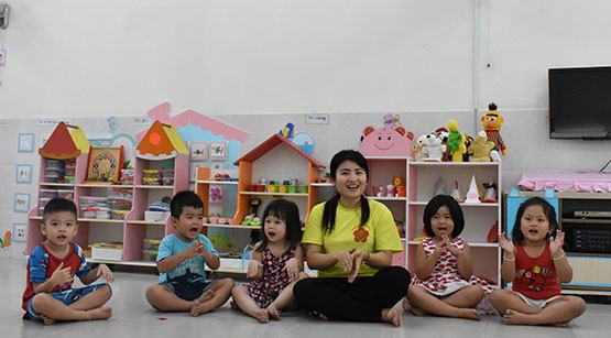 14 trường mầm non thực hiện mô hình tiên tiến