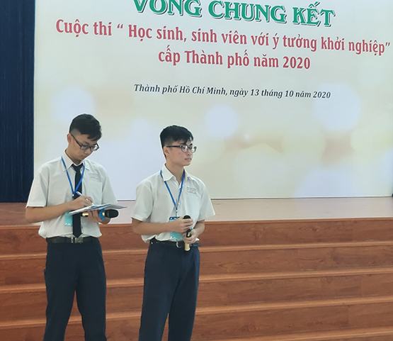 Học sinh TP tranh tài khởi nghiệp