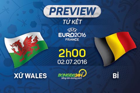 2h ngày 2/7, Bỉ vs xứ Wales: Khi Quỷ đỏ đã vào guồng…