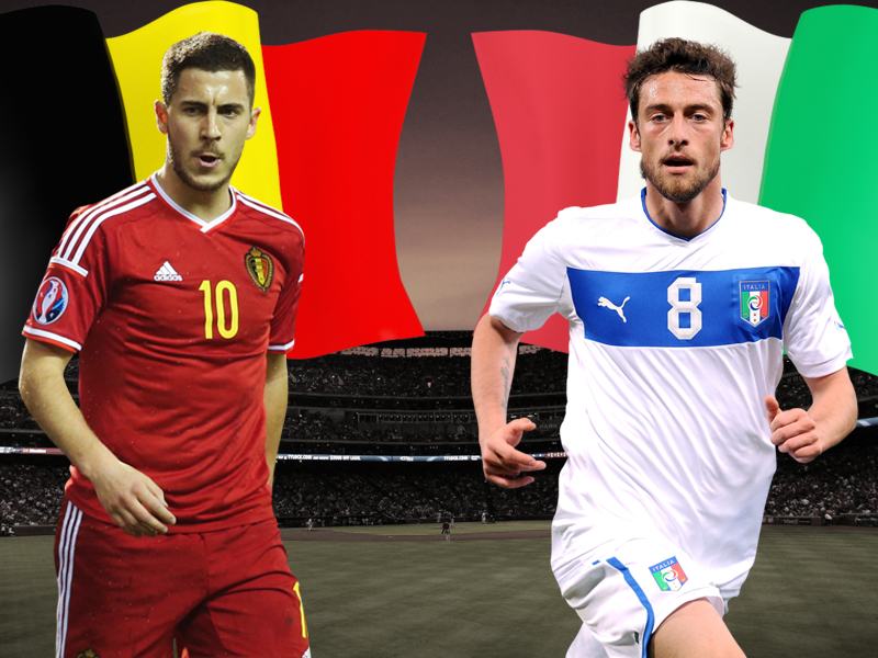 2h45 ngày 14/11, sân King Baudouin (Brussels, Bỉ), Giao hữu QT, Bỉ – Italia: Kẻ lên, người xuống