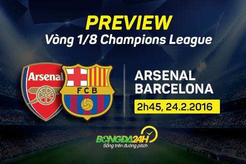 2h45 ngày 24/2, Arsenal vs Barcelona: Chơi vơi trong cơn mơ!