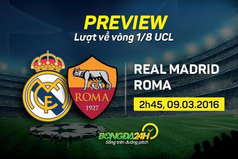 2h45 ngày 9/3, Real Madrid vs AS Roma: Đường ai nấy đi!