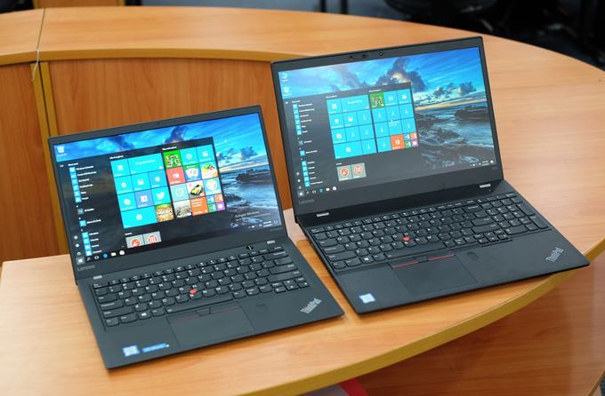 Hai laptop viền màn hình siêu mỏng của Lenovo