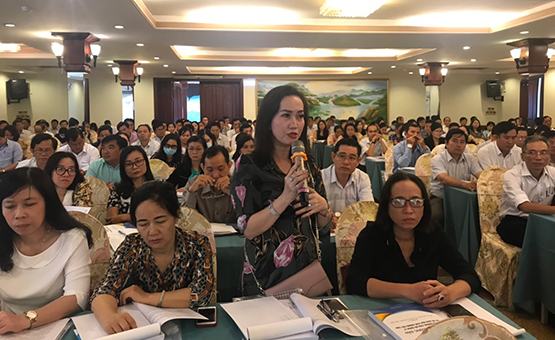 Hơn 200 cán bộ quản lý trường tiểu học tham gia tập huấn