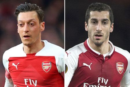 Arsenal tống khứ hai “ông kễnh” Ozil và Mkhitaryan