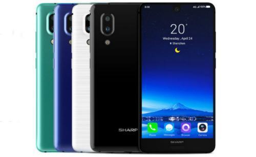 Sharp ra smartphone màn hình tràn viền kiểu iPhone 8