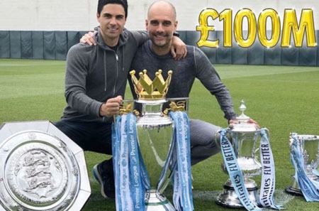 Giành cú “ăn 3”, Pep sắp được Man City trọng thưởng