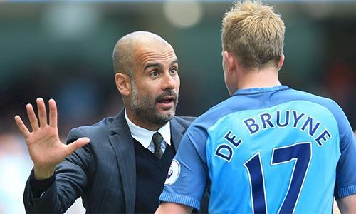 Guardiola muốn giúp De Bruyne sánh ngang Messi