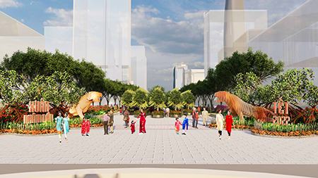 Tất bật chuẩn bị đường hoa Tết Nhâm Dần 2022