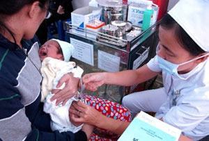 309.139 trẻ được tiêm vaccine đợt 1