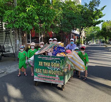 Thủ lĩnh của biệt đội nhí bảo vệ môi trường