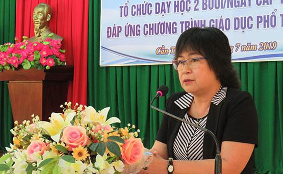 Triển khai chương trình giáo dục phổ thông mới tại Cần Thơ: Lo thiếu phòng học và GV