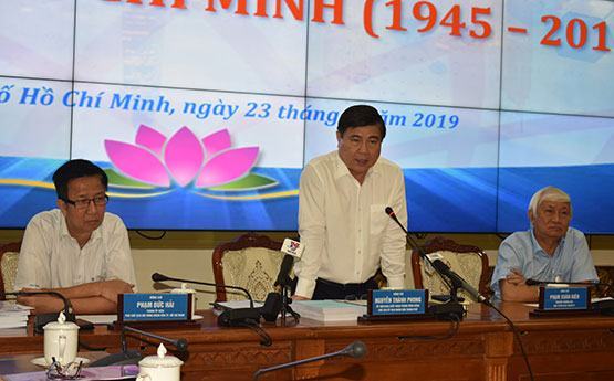 TP.HCM biên soạn lịch sử 70 năm chính quyền