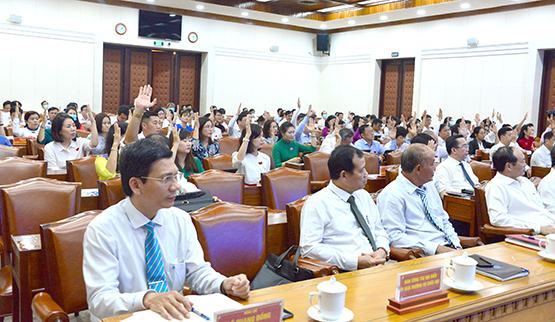 Thông qua chủ trương sắp xếp các đơn vị hành chính