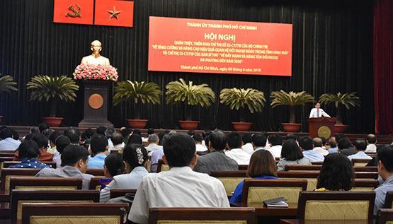 Thực hiện thắng lợi Chỉ thị 25 để hội nhập, phát triển