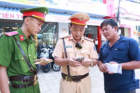 TP.HCM xử phạt vi phạm giao thông qua VNeID