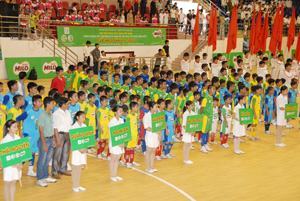 32 đội dự giải bóng đá học sinh toàn quốc 2010