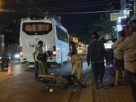 Tai nạn do không giữ khoảng cách khi lưu thông