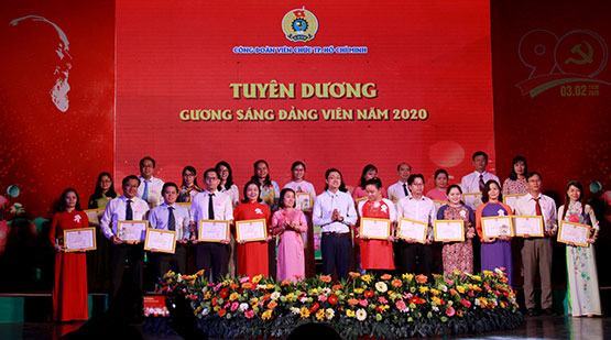 Tuyên dương 90 gương đảng viên