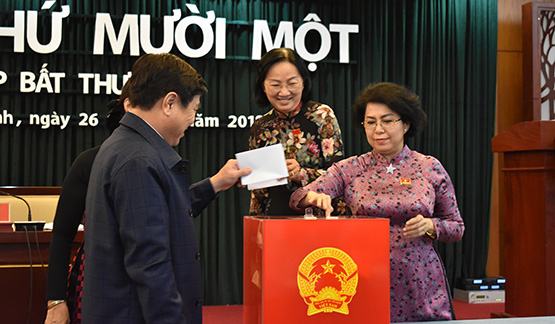 HĐND TP.HCM họp bầu nhân sự mới