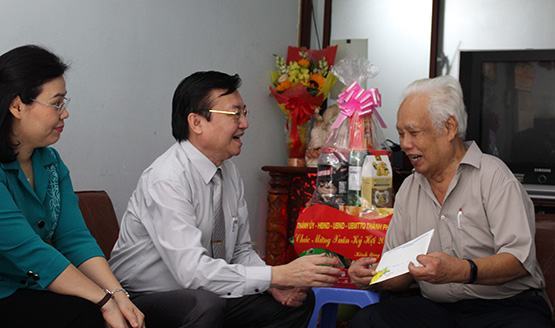 Thăm, chúc Tết đối tượng chính sách
