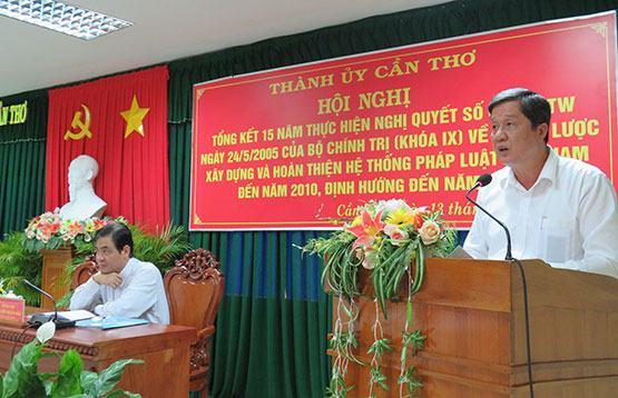 Cần Thơ: Phát hiện kịp thời các văn bản không còn phù hợp