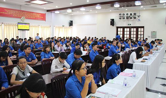 Tỷ lệ đoàn viên/HS trong trường THPT còn thấp