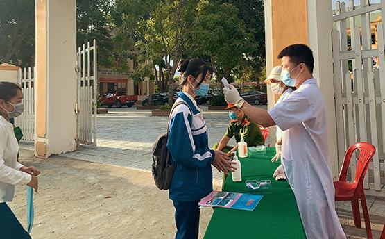 Kỳ thi diễn ra an toàn, nghiêm túc