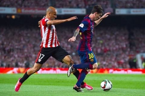 Barcelona vs Bilbao (3h, 188, luot ve Sieu cup TBN 2015) Niem tin mo ho hinh anh