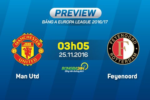 3h05 ngày 25/11, MU vs Feyenoord: “Quỷ đỏ” phục hận