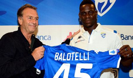 Chủ tịch Brescia hối hận vì tuyển mộ Balotelli