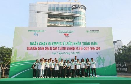 Herbalife Việt Nam lần thứ 5 đồng hành cùng Ngày chạy vì sức khỏe toàn dân