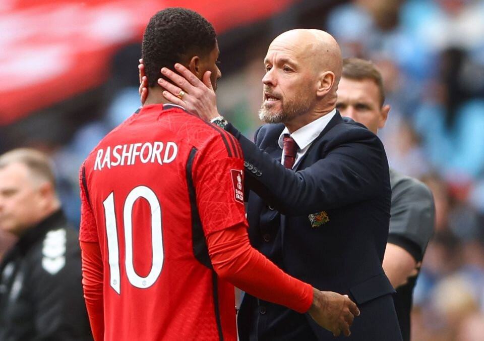 MU thanh lý Rashford vì xung khắc với HLV Ten Hag