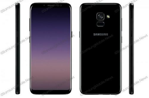 Galaxy A 2018 có màn hình vô cực như Note8