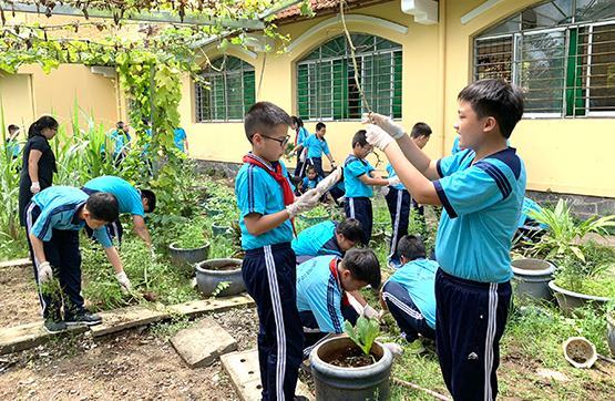 Trường THCS chủ động thực hiện chương trình mới