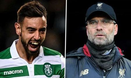 Klopp lo Man Utd mua được Bruno Fernandes