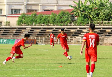 Giải U.23 Đông Nam Á: U.23 Việt Nam mài giũa hàng công