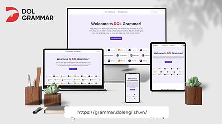 DOL English: Ra mắt website chuyên ngữ pháp tiếng Anh miễn phí đầu tiên tại Việt Nam