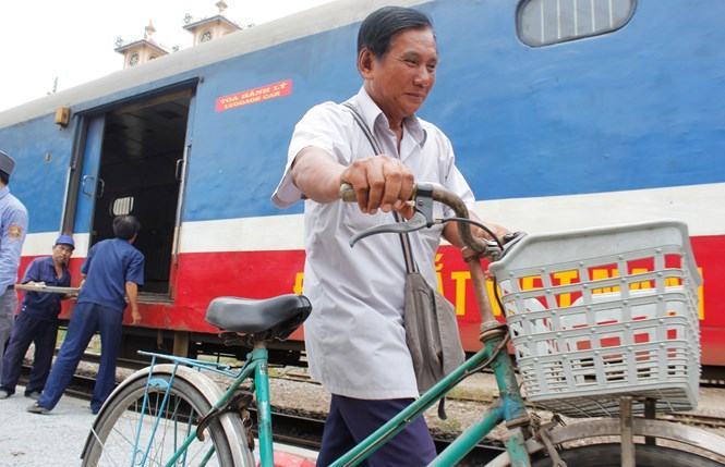 Người lao động dể dàng mang theo phương tiện cá nhân để lên tàu